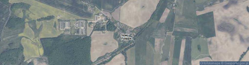 Zdjęcie satelitarne Nowy Folwark ul.